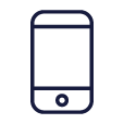 icon of smart phone